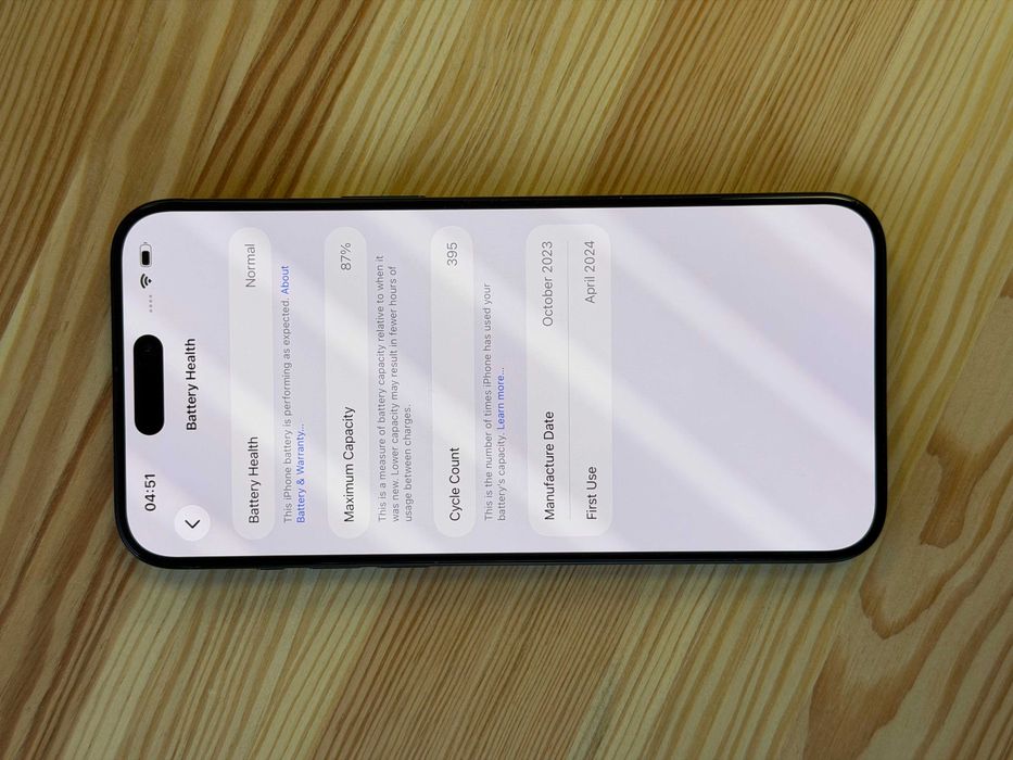 iPhone 15 Pro Max 256GB Niebieski Tytan