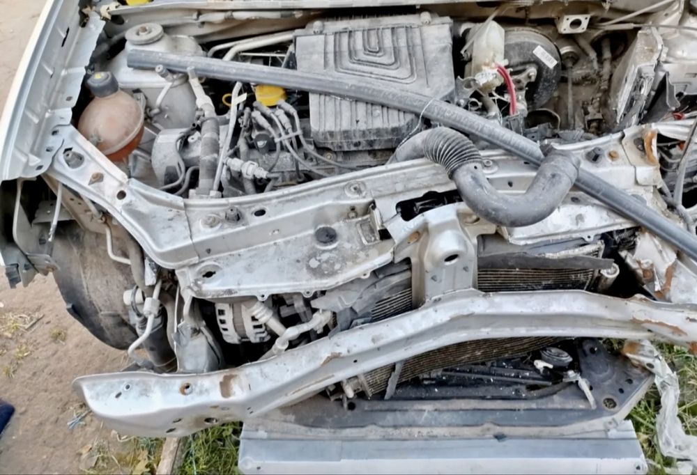 Комплект Двигатель мотор акпп рено логан 0.9 1.6 1.2 бенз 1.4бенз