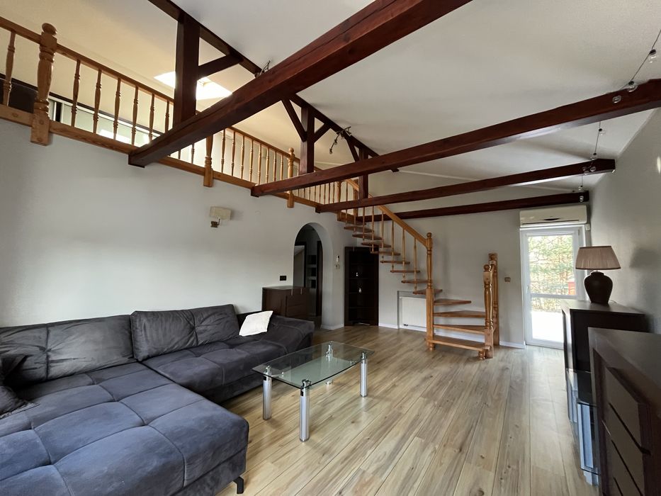 Wynajem (bezczynszowego) mieszkania 102m2 + antresola + balkon