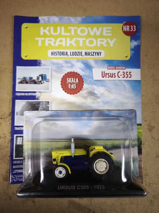 Kultowe traktory nr 33 Ursus C-355 premiera legenda kolekcja Hachette