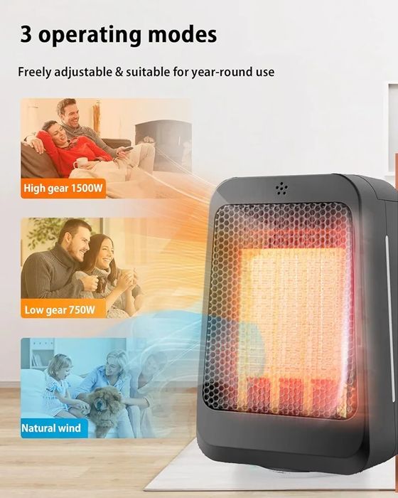 Портативный обогреватель  с дистанционным управлением