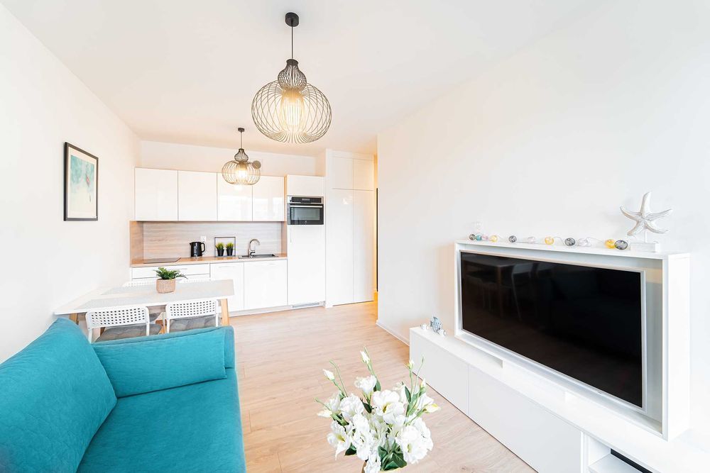 Apartament nad morzem Kołobrzeg Polanki Park basensauna Vibeapartments