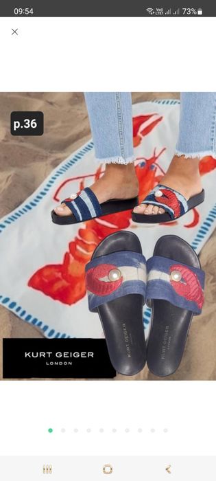Сліпери Kurt Geiger (36)