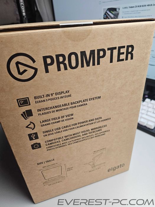 Elgato PROMPTER суфлер з вбудованим екраном USB-C •Нові•Наявність