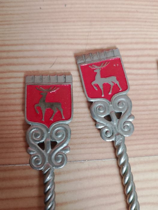 Zestaw łyżeczek z jelonkami