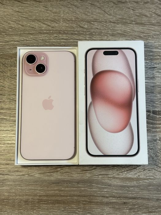 Iphone 15 128 gb pink, ідеал айфон 15 рожевий продаж, обмін