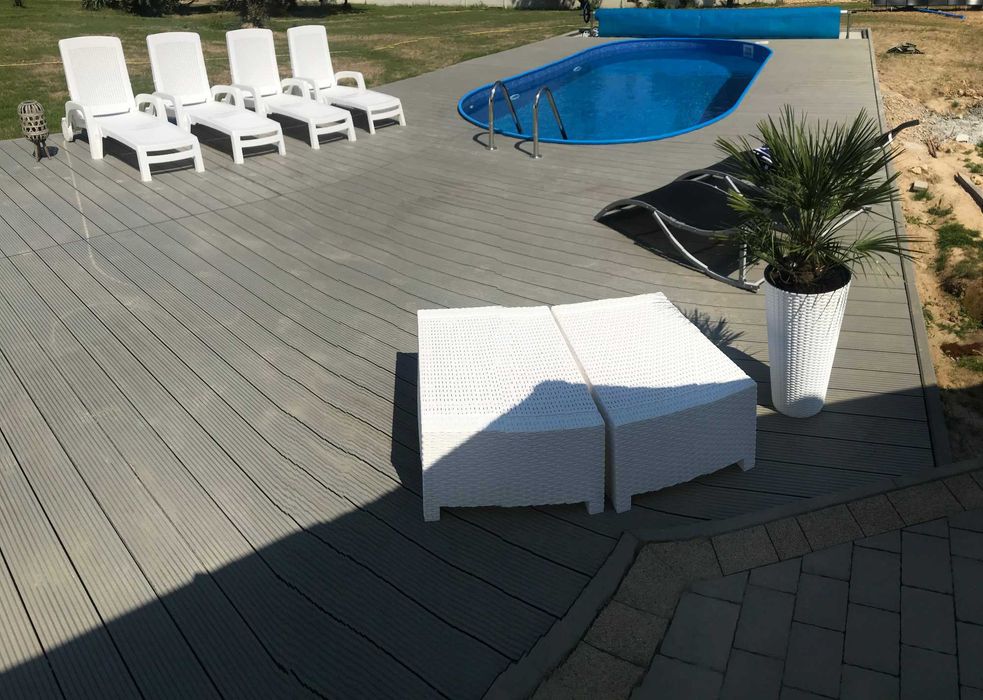 Basen typ niemiecki Kolam 10x4,16x1,5m Montaż