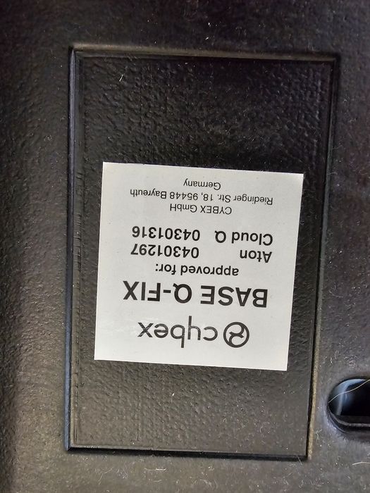 Baby coque Cybex Cloud Q + base Q-fix