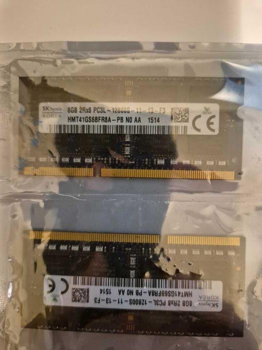 Laptop RAM SK Hynix 2 x 8GB PC3L 12800S
