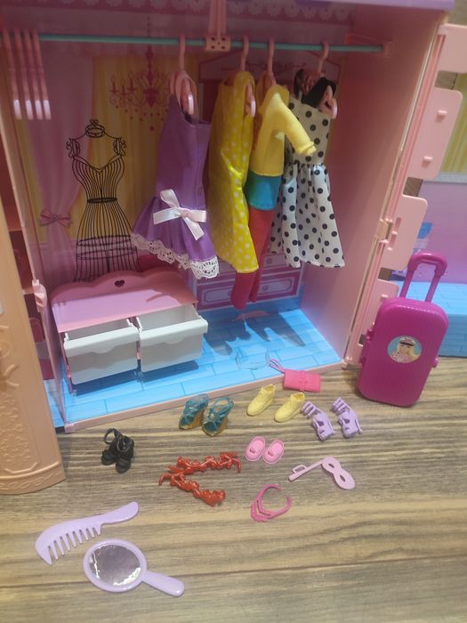 Domek dla lalek+akcesoria