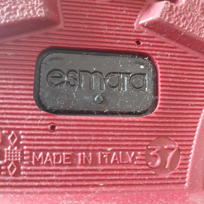 Botins Chuva Senhora Preto e Vermelho T.37