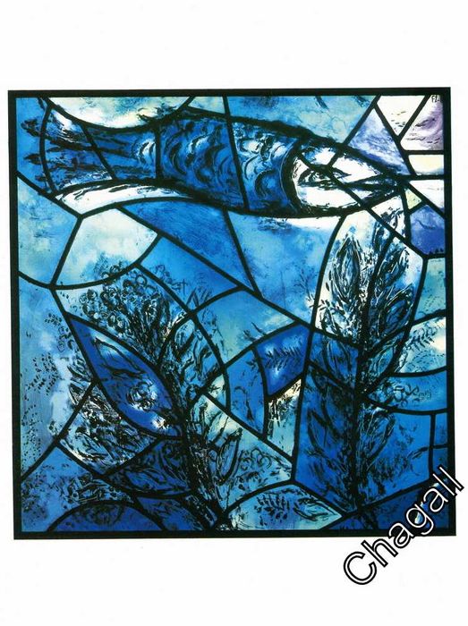 Marc CHAGALL - JERUSALEM WINDOWS - #1 - 1988 rok