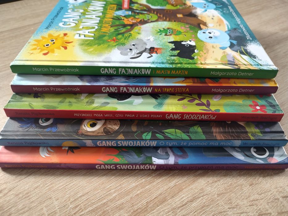 Gang fajniaków, słodziaków i swojaków - 5 sztuk