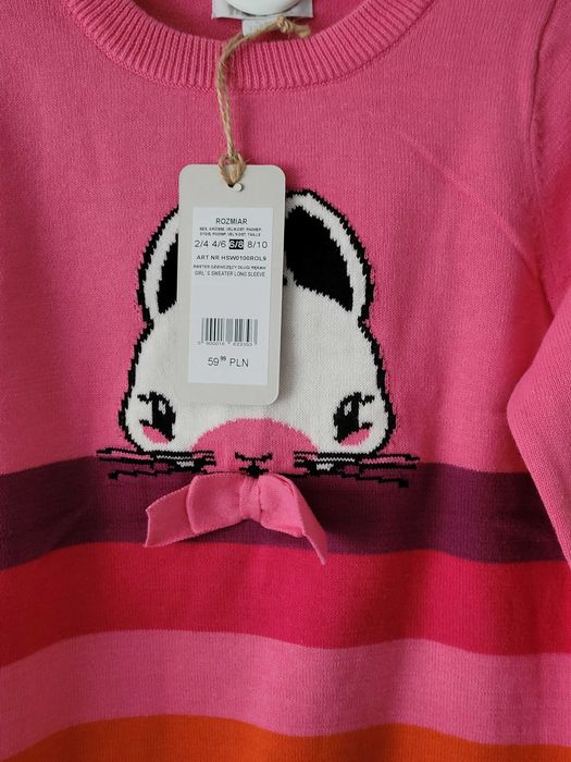 Nowy sweter 6/8 lat Happy Kids polski