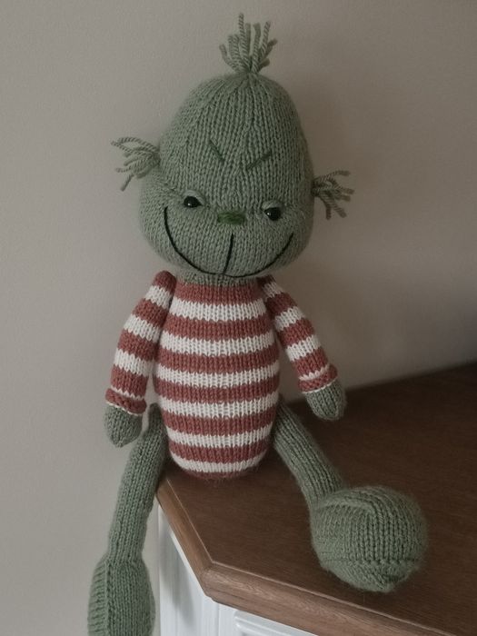 Przesympatyczny Grinch amigurumi