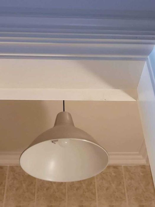 Candeeiro suspenso IKEA inox