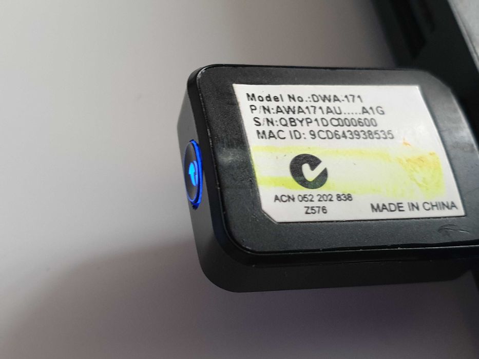 Wi-Fi USB  D-Link DWA-171 версія A1  2.4 ГГц/5 ГГц  AC600