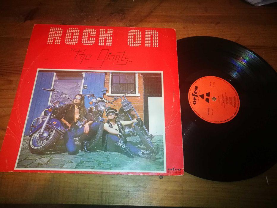 THE GIANTS - Rock On (Portuguese Edition – 1977) LP