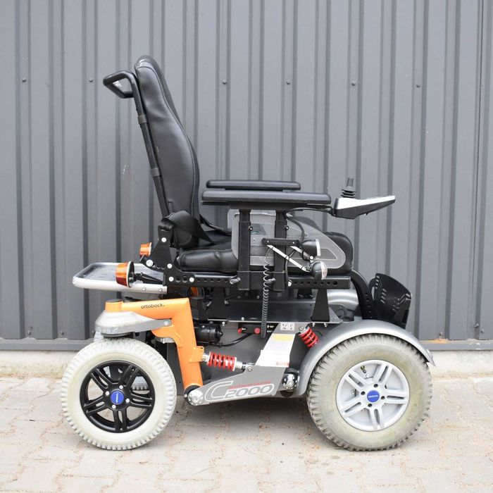 Wózek inwalidzki elektryczny Otto Bock C2000 bardzo szeroki