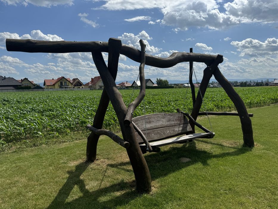 Hustawka z drewna litego