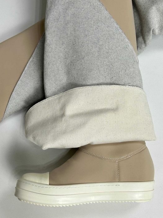 Кеди Rick Owens DRKSHDW Cargo Fetish Sneakers Milk Gray кеды серые