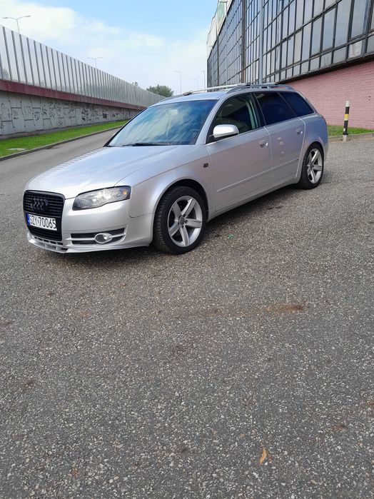 Audi A4b7 S-line 2005 rok . 2.0 TDI 140 KM . ZADBANE I UTRZYMANE W ŁADNYM STANIE .