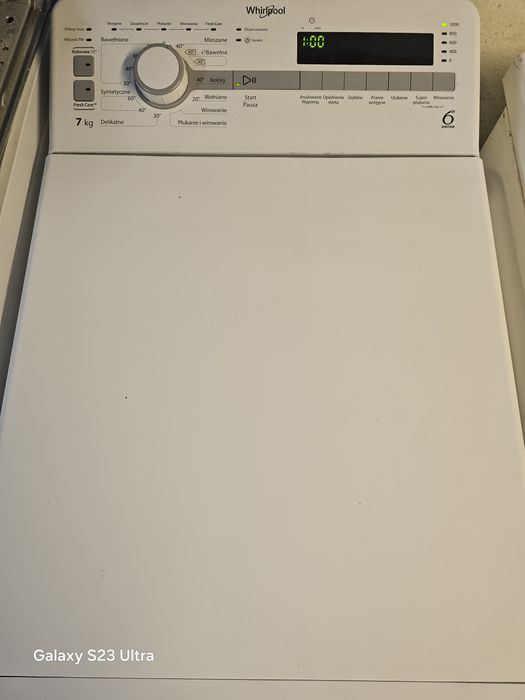Pralka Whirlpool TDLR 7kg