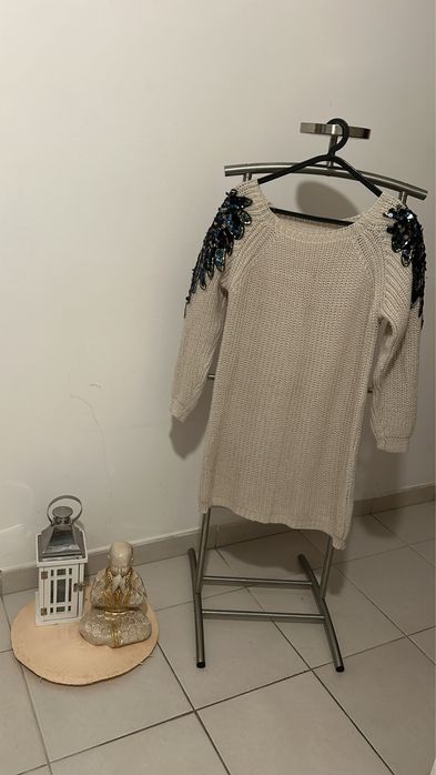 Vestido de malha quentinho