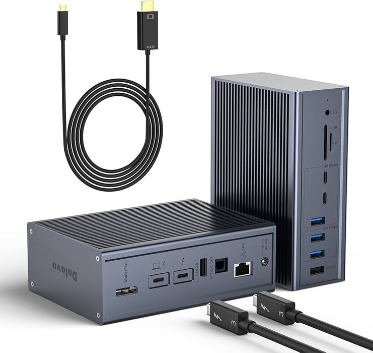 Док-станция Thunderbolt 3/4 — универсальная док-станция