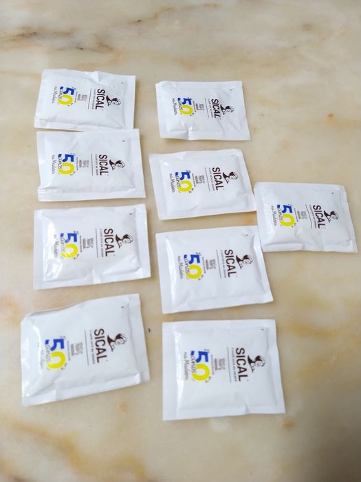 Pacotes de açúcar - Sical - 50 anos na Madeira