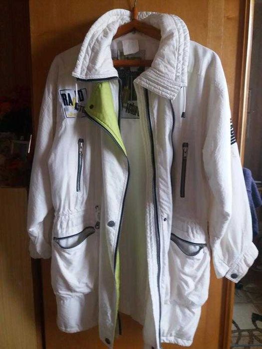 Куртка женская длинная брендовая немецкая 48 - 50 размер белая Elho