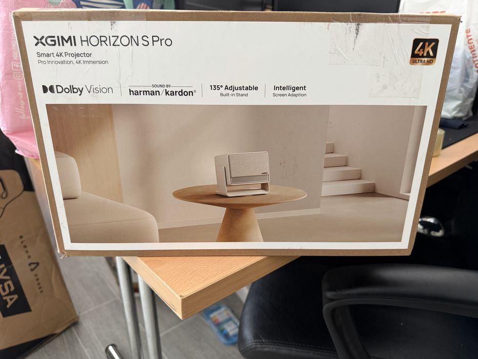 Projector Laser XGIMI HORIZON S Pro - Novo com garantia