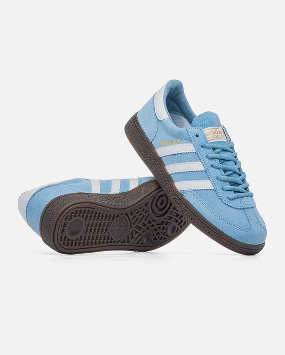 Мужские кроссовки Adidas Spezial "White-Blue" 1. Размеры 41-45