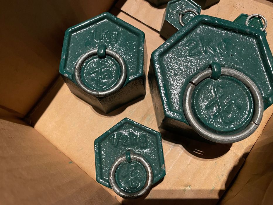 Pesos diversos antigos