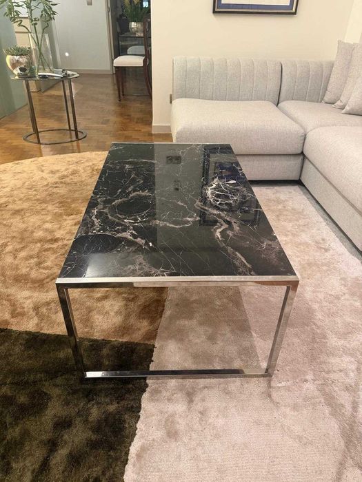 Mesa de Centro JU – Laskasas | Mármore Black Floor