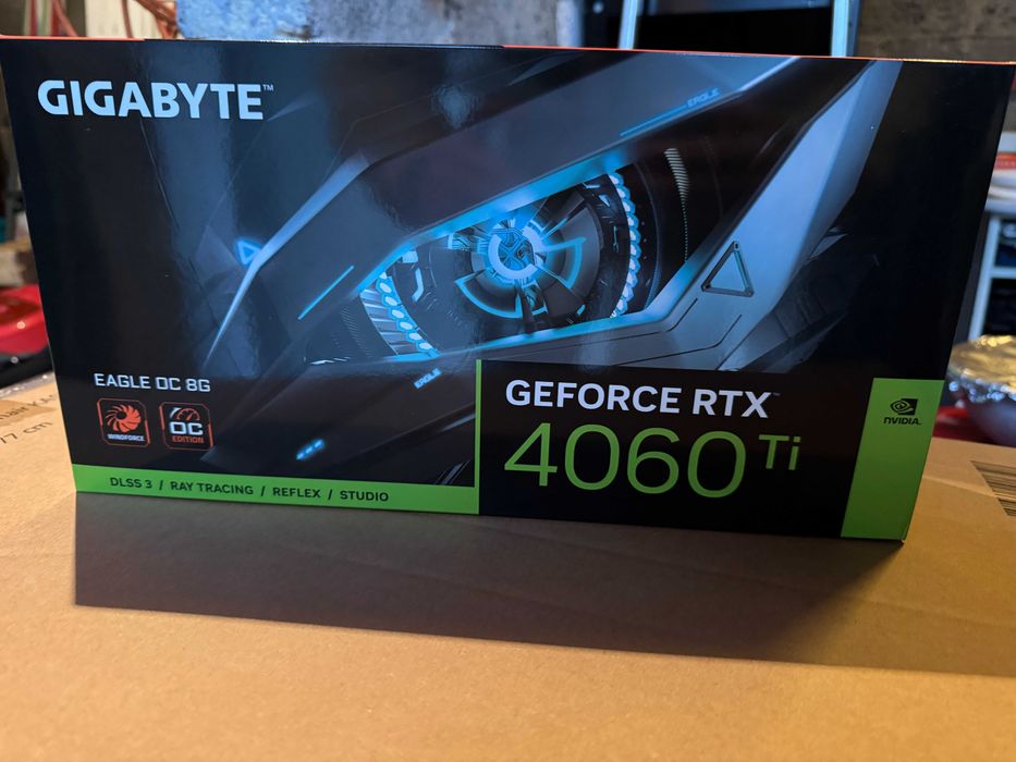 Karta graficzna Nvidia Gigabyte Geforce RTX 4060Ti (gwarancja 12.2026)