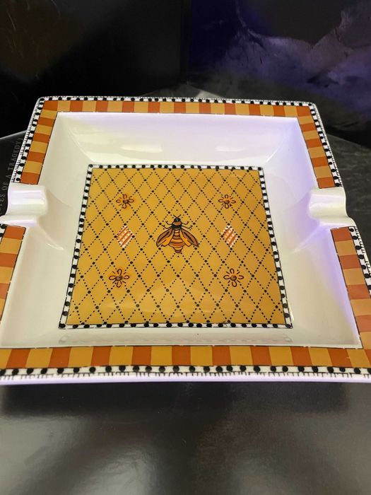 Cinzerios Porcelana Franceses Souleiado "Les Abeilles" - Novo