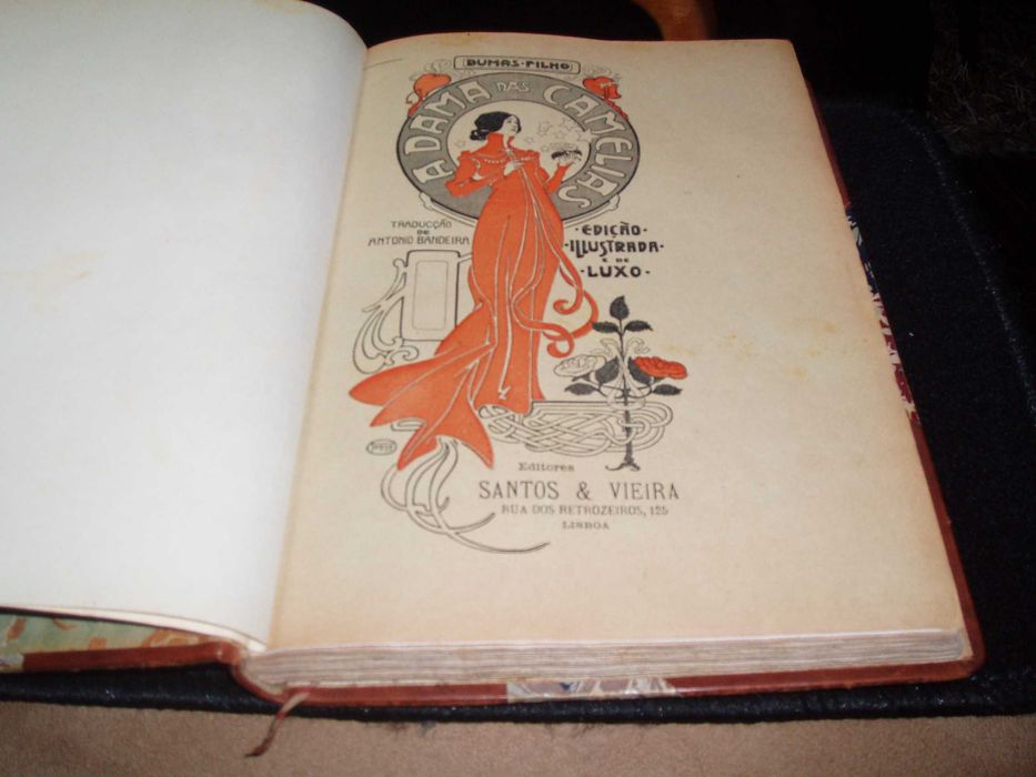 Dumas Filho - A Dama das Camélias edição ilustrada e de luxo