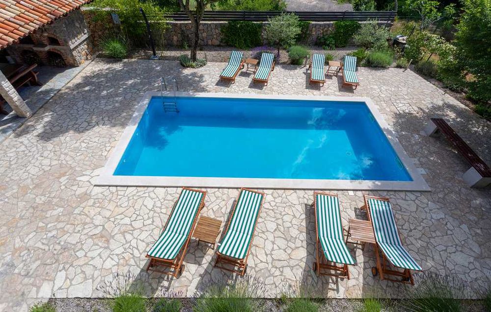 Wakacje, lato 2026,Chorwacja, wyspa KRK, basen, apartament dla 5 osób