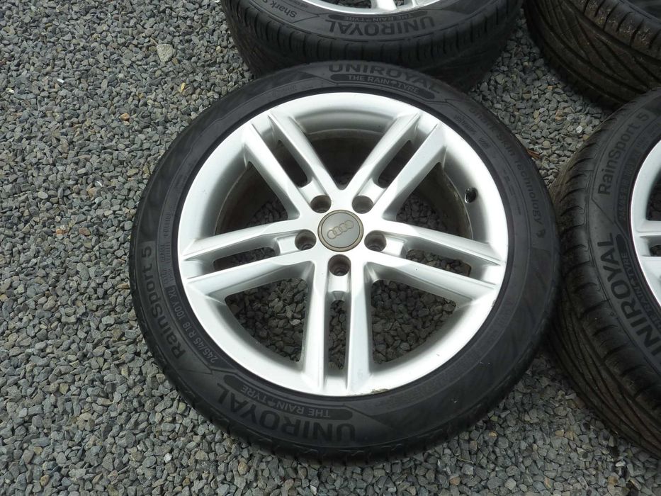 AUDI A6 C6 C7 KOŁA felgi aluminiowe LATO 18 cali opony super 5x112