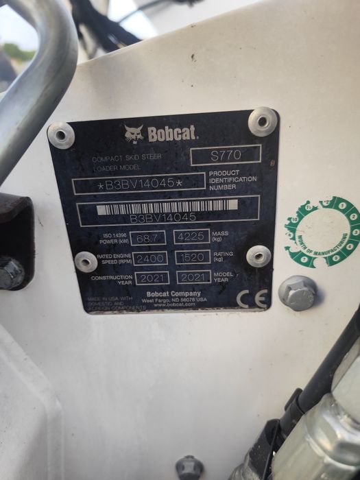 Bobcat S770 2021