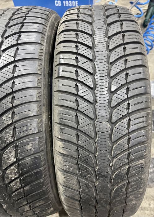 Kleber 185/60r15 пара резина шини б/у склад оригінал