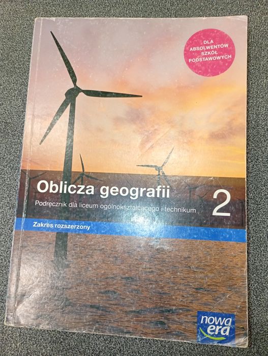 Oblicza geografii 2 zakres rozszerzony.