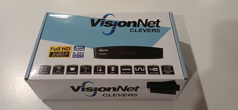Box VisonNet Clever5 DVB-S + IPTV