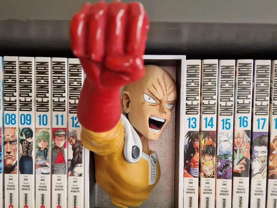 One Punch Man Saitama Book Nook (Bookshelf Scene)64751396775809120