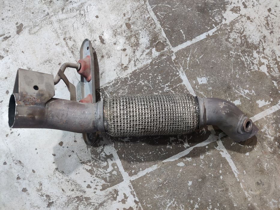 Гофра выхлопной трубы vw tiguan