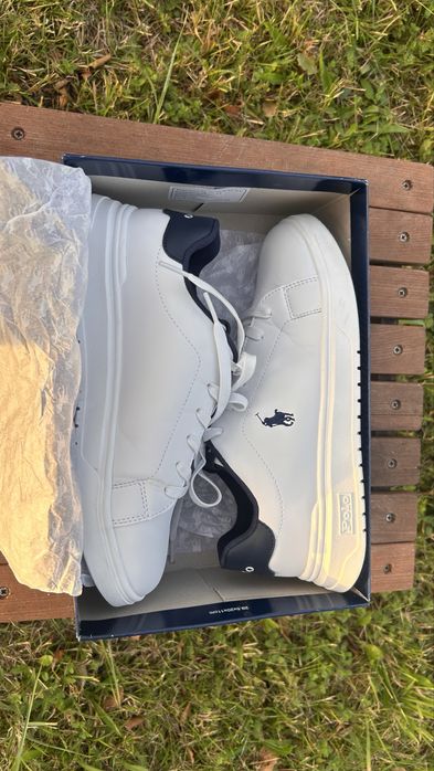Polo Ralph Lauren Heritage Court Super R. 40 / 25.5 cm – Białe – Nowe!