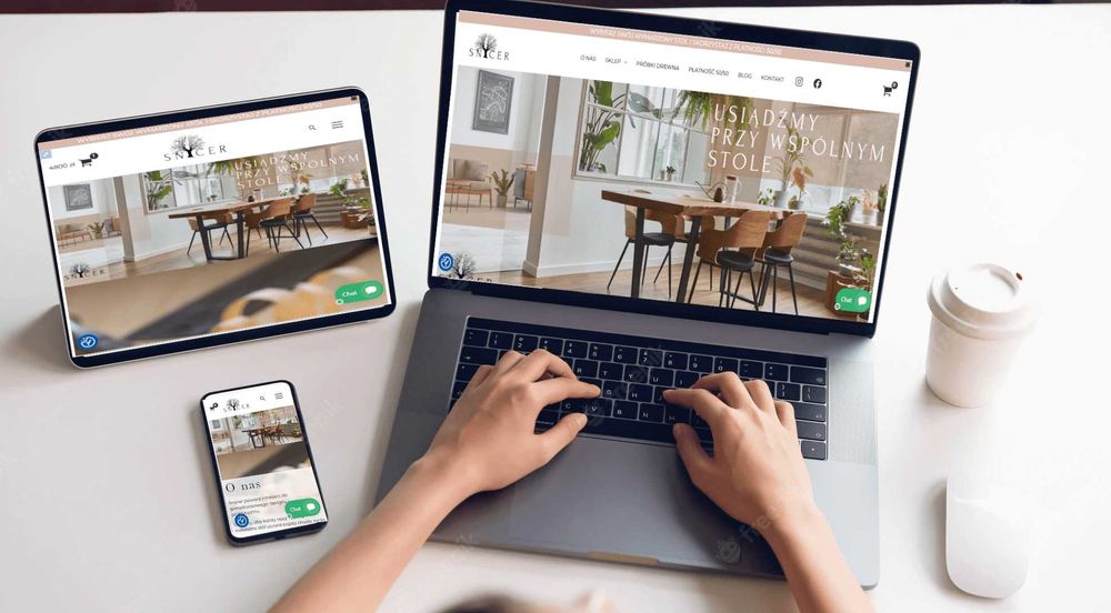 Strona, Sklep internetowy SHOPER,  Wordpress ,  WooCommerce, Presta