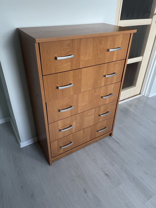 Zestaw- narożne biurko + komoda