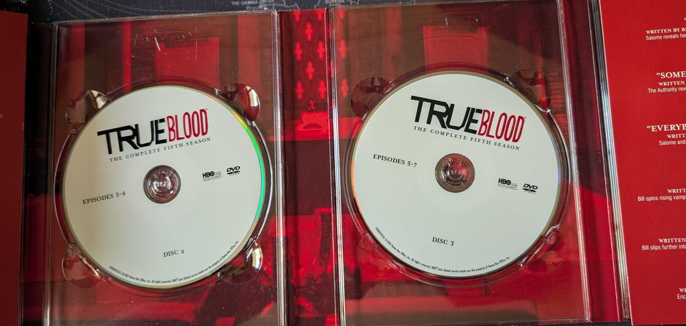 Sangue Fresco (True Blood) - Temporada 5 em DVD (5 discos) - Original